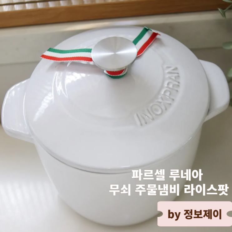  관리가 편한 솥밥냄비 파르셀 루네아 무쇠 주물냄비 라이스팟 후기
