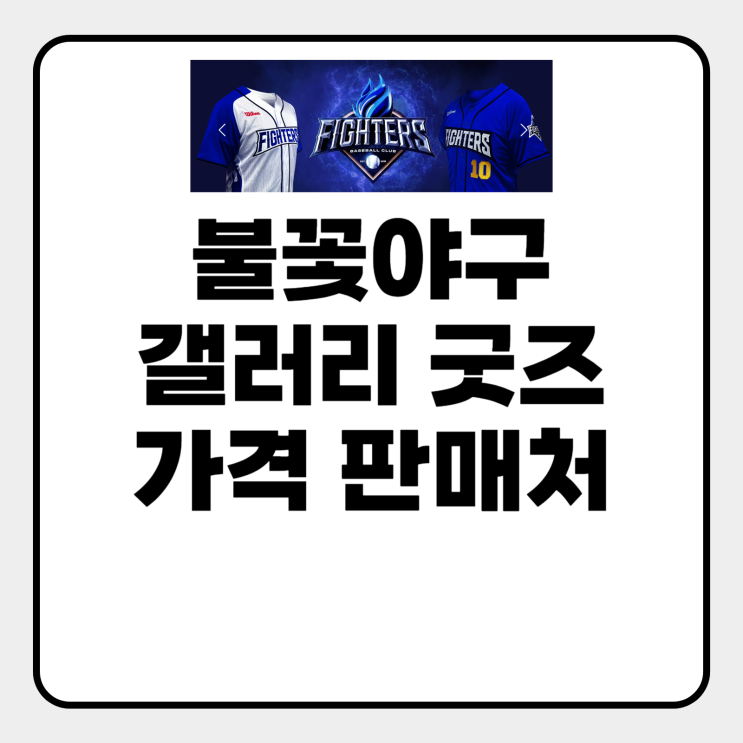 불꽃야구 갤러리