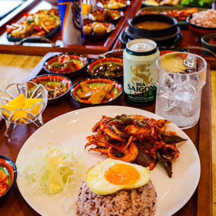  베트남 나트랑 깜란 시내 맛집 가격 스푼 배달 공항드랍