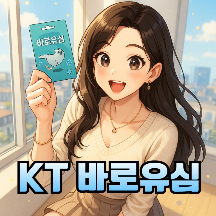  KT 바로유심 편의점 구매 및 선불폰 개통하기