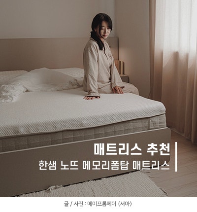 한샘 노뜨 메모리폼탑 포켓스프링 매트리스 사용후기 추천이유