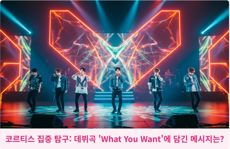  코르티스 집중 탐구: 데뷔곡 'What You Want'에 담긴 메시지는?