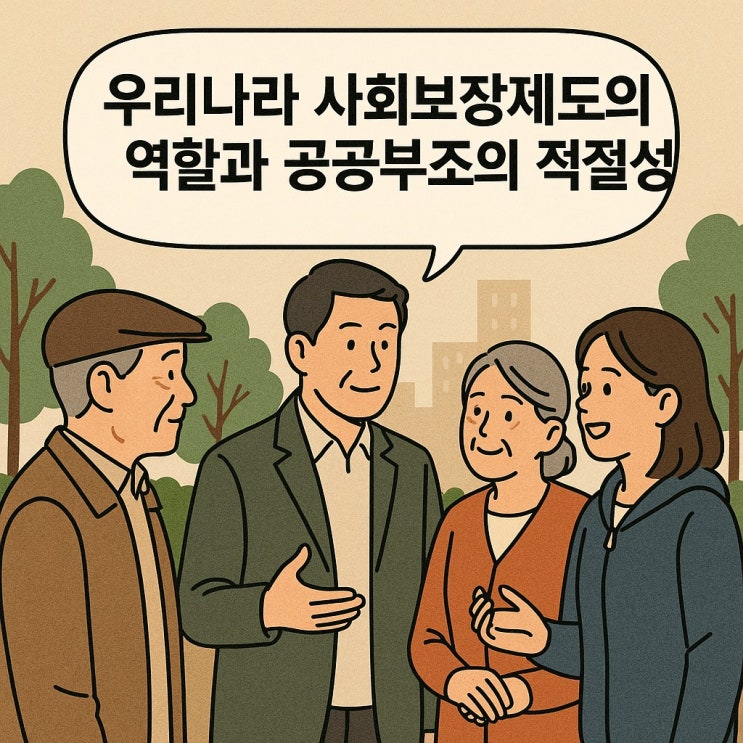  우리나라 사회보장제도의 역할과 공공부조의 적절성