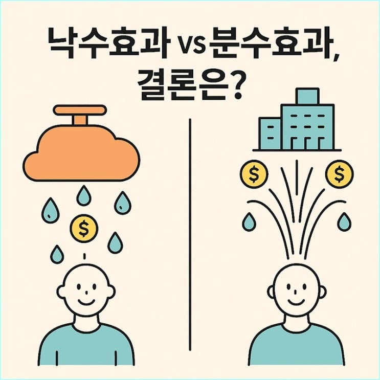  낙수효과 vs 분수효과, 경제 이론 정답은 없었다