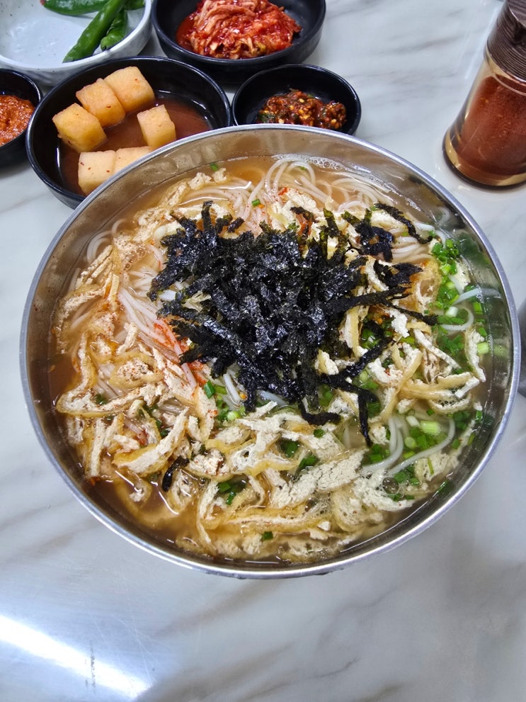  [제주일상] 오늘의 점심은? 파도식당 멸치국수