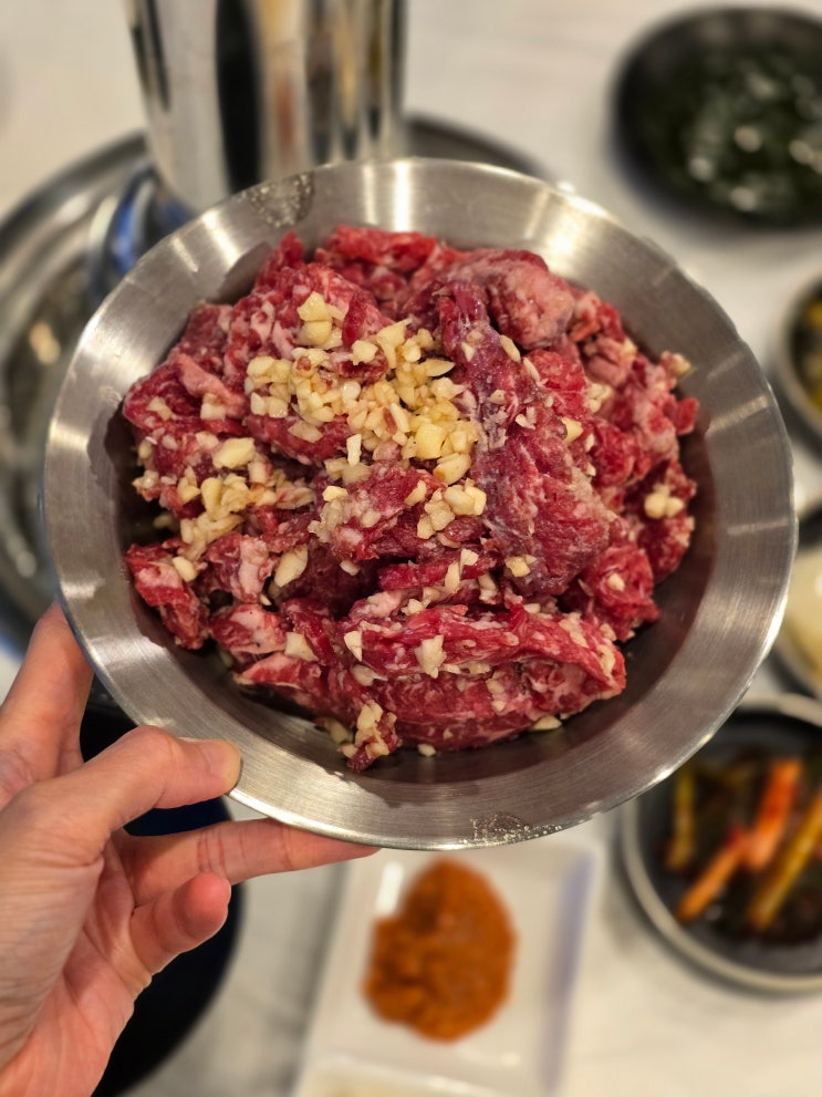  전남 광양 맛집 광양 불고기 석쇠구이 가성비 고기먹는기단
