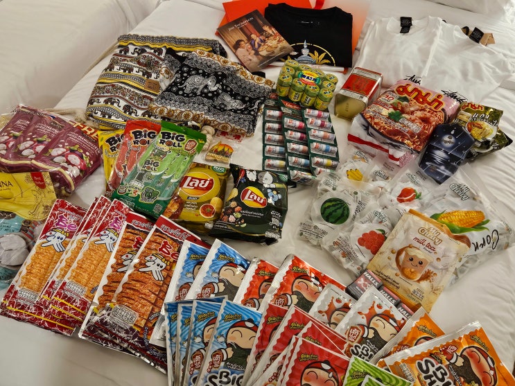  [방콕/6일차] 스투시 방콕 티셔츠/루이비통 전시/기념품 쇼핑