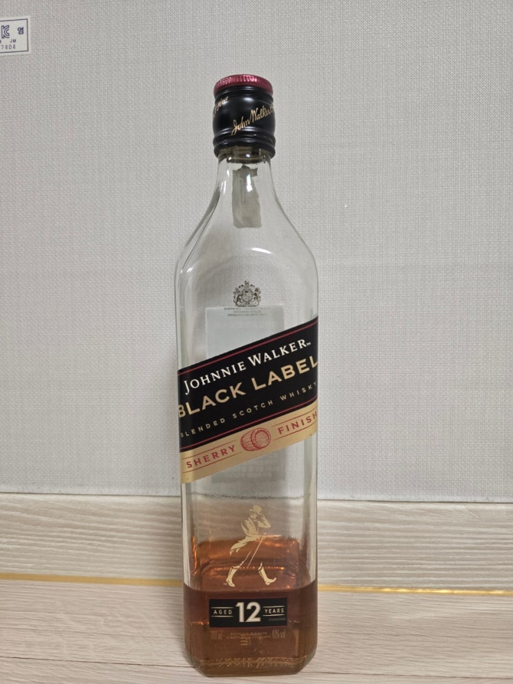  [위스키] 조니워커 블랙 셰리 피니쉬 에디션 (Johnnie Walker Black Label Sherry Finish) 시음 후기