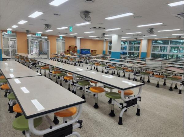 인천동부교육지원청, 연화중학교 급식실 현대화 사업 완료