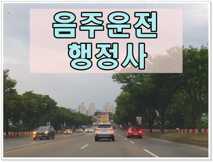  김포 행정사 음주운전 구제 이의신청 행정심판 생계형 면허 감경