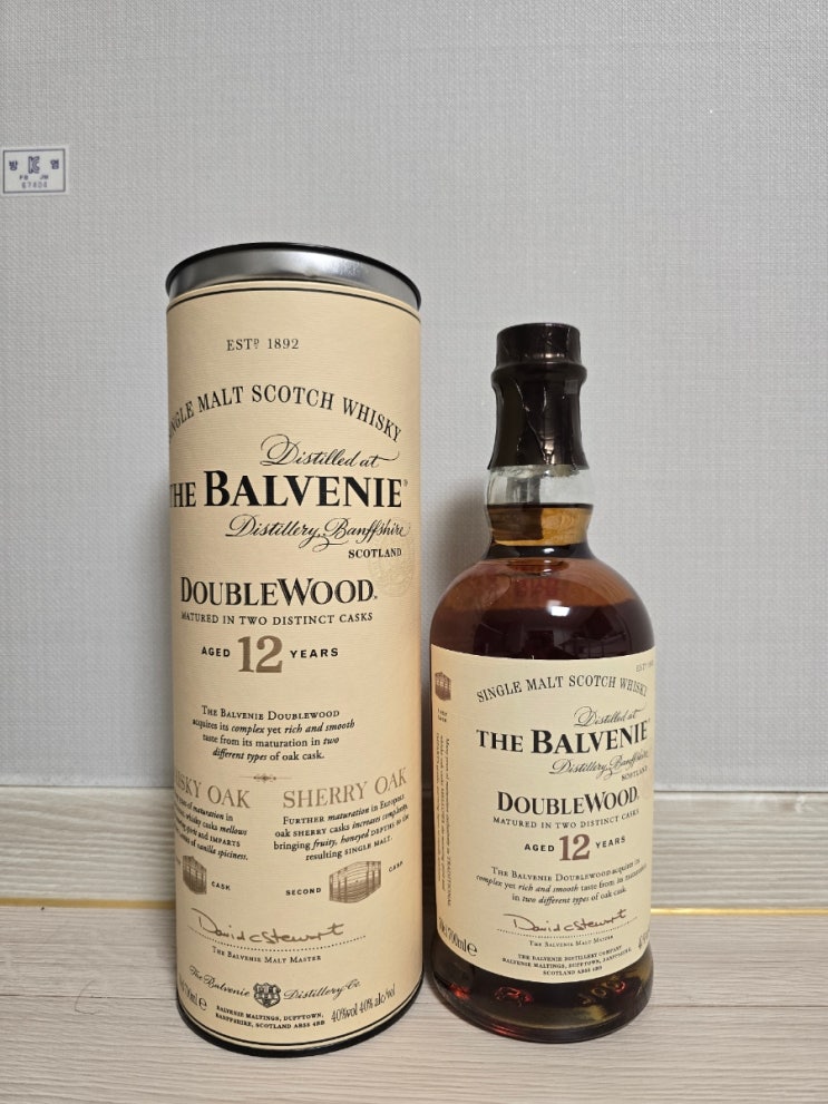  [위스키] 발베니 12년 더블우드 (The Balvenie 12 Years "Double Wood") 시음후기