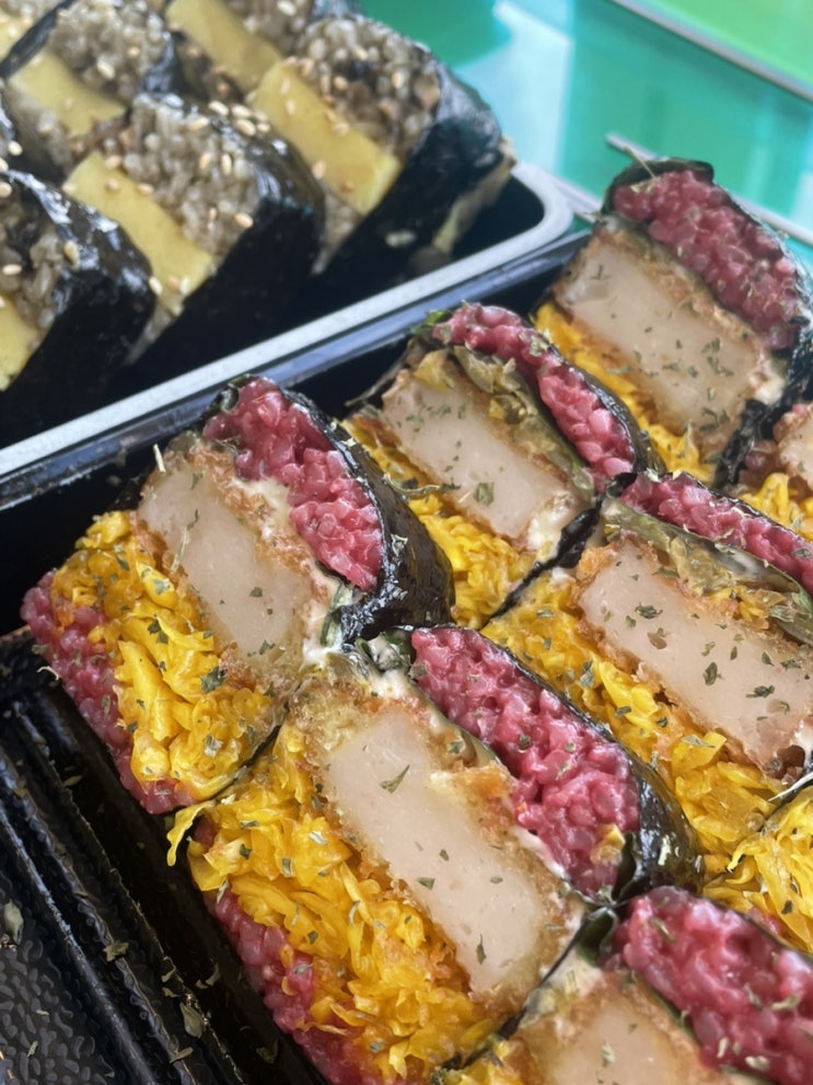  제주 함덕해수욕장 맛집 딱새우 전복김밥 해녀김밥 본점 내돈내산
