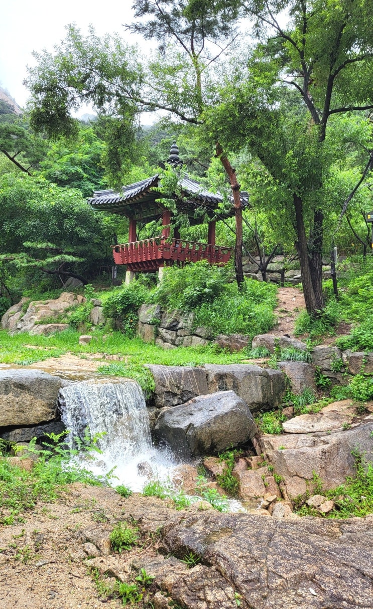  서울 뚜벅이 계곡 추천 수성동계곡