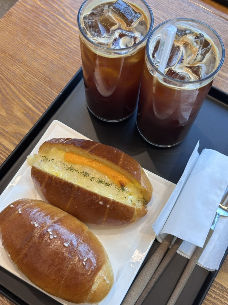  강릉 옥천동 소금빵 잠봉뵈르소금빵 맛집 카페리프