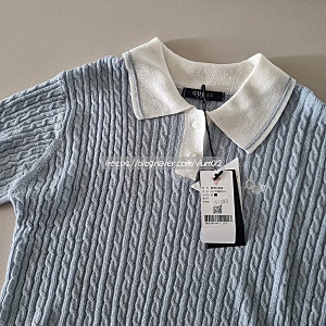 게스 니트 반팔 티 guess RP2S1666