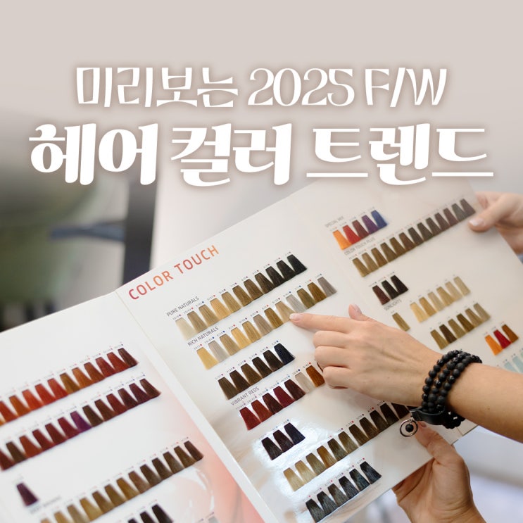  올가을, 얼굴 톤이 살아나는 퍼스널컬러별 헤어 컬러 추천