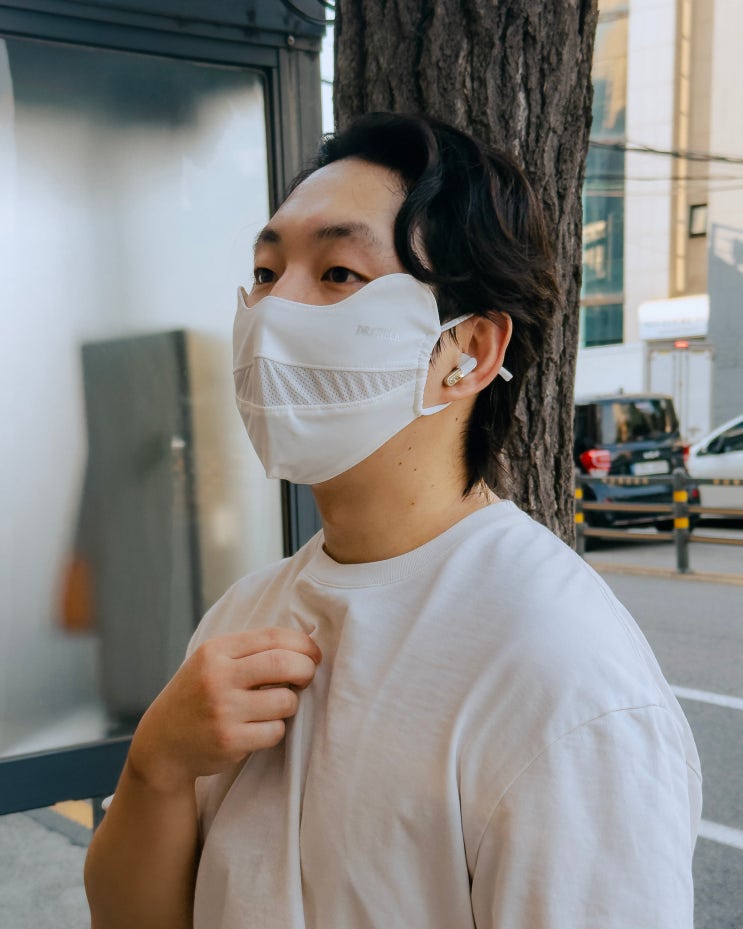  얼굴 자외선 차단 마스크, 여름에 시원한 닥터체크 하프형 추천