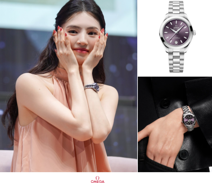  심플 이즈 베스트 한소희 명품 여자 오메가 시계 추천 씨마스터 아쿠아 테라 가격