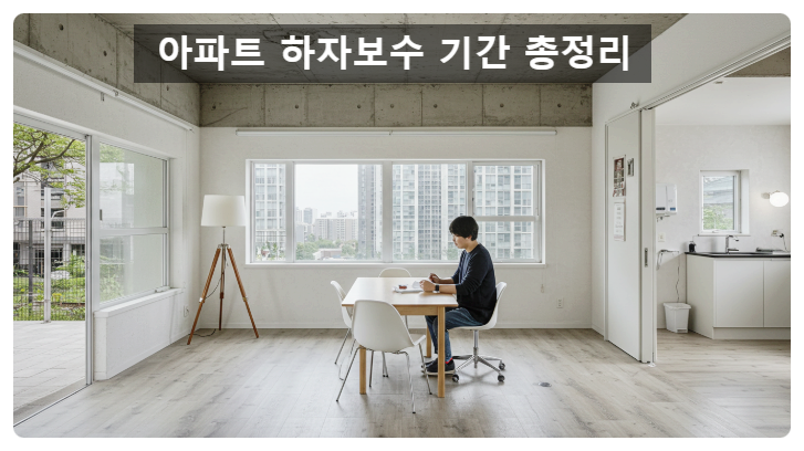  2025 아파트 하자보수 기간 총정리 | 항목별 책임 기간부터 분쟁 대처법까지