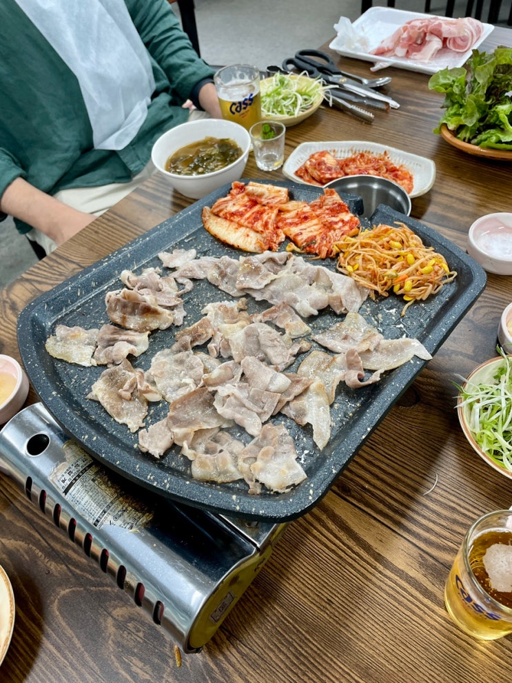 모든 것이 셀프 청당동 두산위브 SY청록마트 2층 셀프정육식당 여락정 / 천안식후감