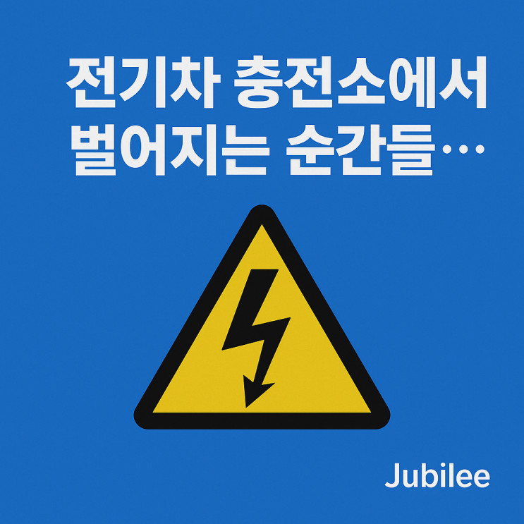   전기차 충전소 사고 처리 어떻게? 전기차 화재? 보험처리 꿀팁