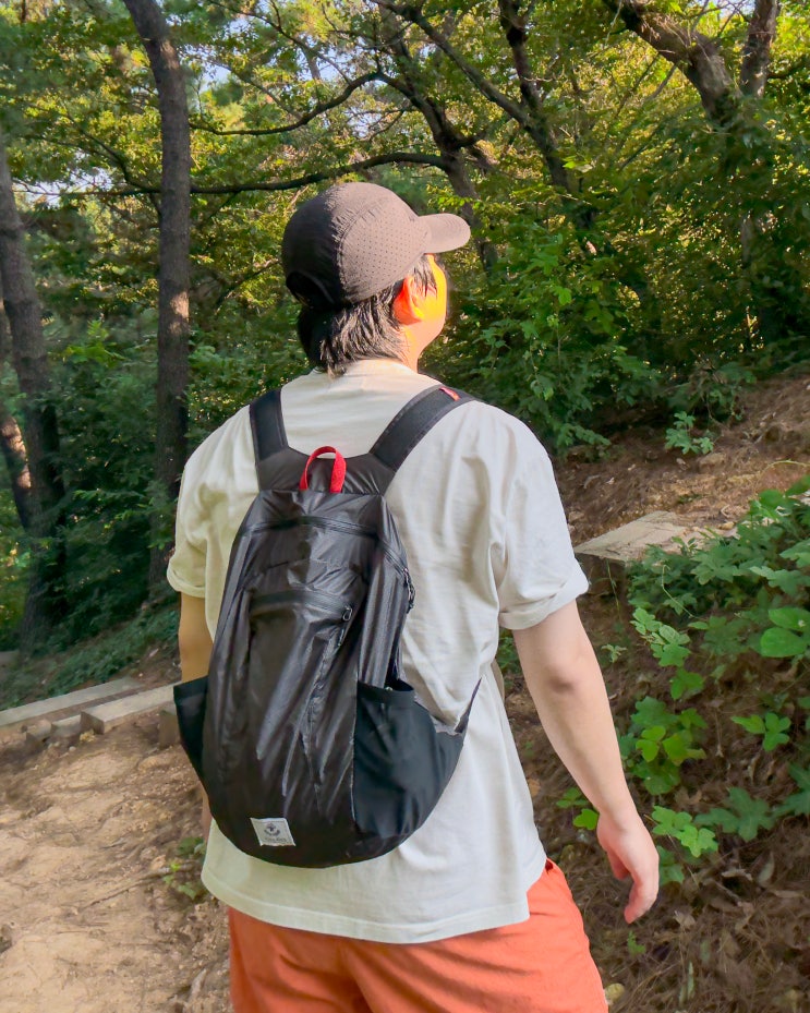  1박 2일 여행 및 등산, 초경량 접이식 폴딩백팩 추천(ft. 보조가방)