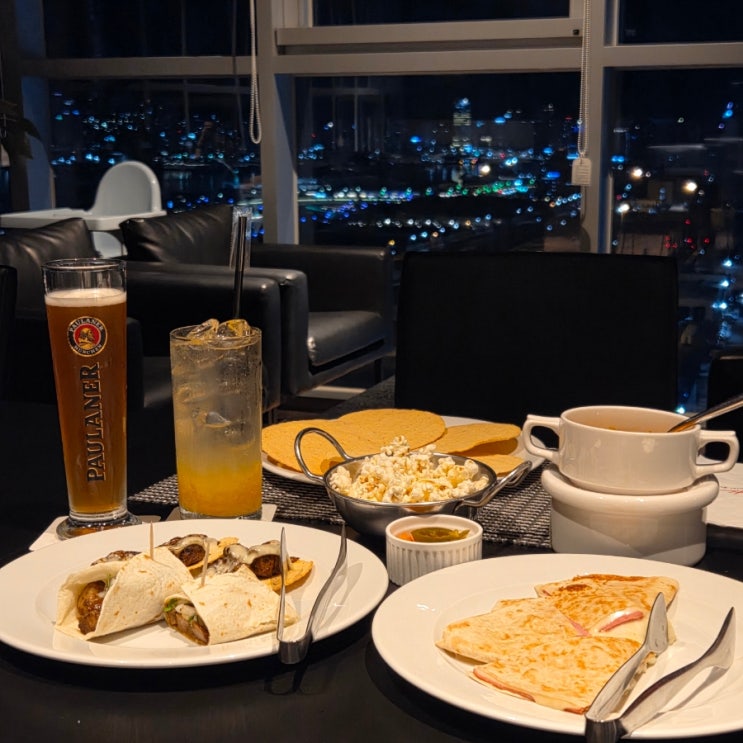  부산 정통 멕시칸 레스토랑 부산역야경맛집 아스티호텔 21층 알파스토