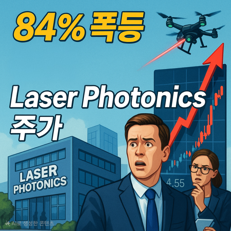  레이저포토닉스 주가 (LASE 주식) 84% 급등이유?