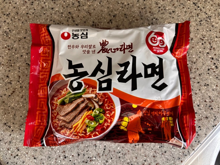  농심라면 내돈내산 솔직 후기 | 60주년 프리미엄 라면의 모든 것!