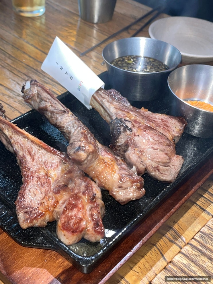  여의도 이자카야 나니 양갈비 전문점보다 맛있어 크림새우