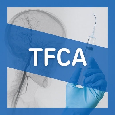TFCA 의학용어 뜻, 뇌혈관 조영술 시술 검사 간호 방법