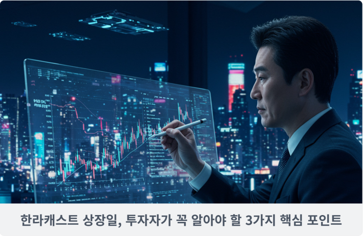  한라캐스트 상장일, 투자자가 꼭 알아야 할 3가지 핵심 포인트