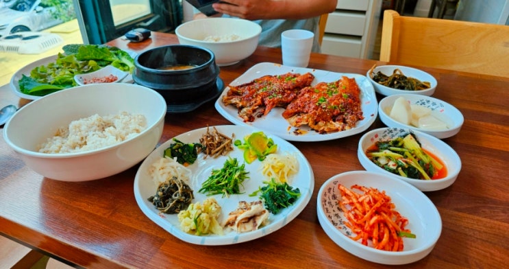  김포 고촌 시골향기 청국장 보리밥 코다리구이 김포현대아울렛 근처 식당