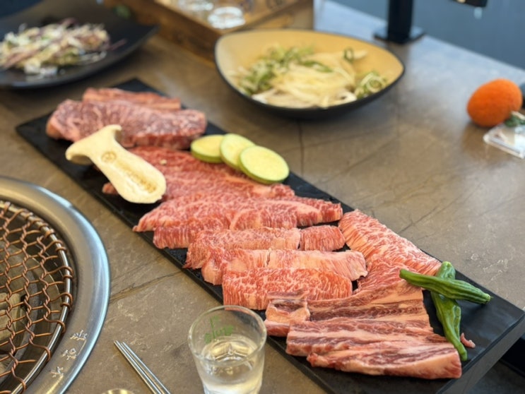  천안 소고기 맛집 신방동 넘버나인한우 가족모임 식당 추천