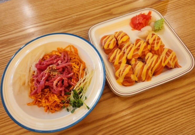  부산 야구장 맛집 육회바른연어 부산사직운동장점
