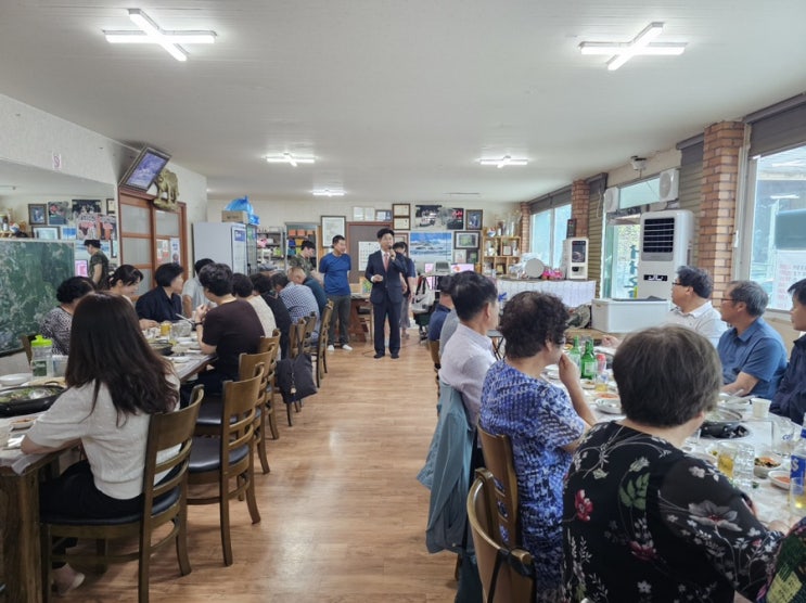  가산면 새마을지도자회협의회 단합대회 및 배추 파종