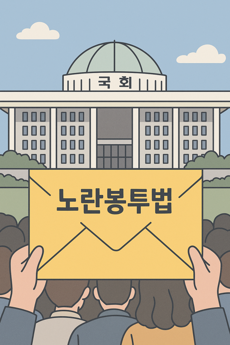 노란봉투법(노조법 개정안) 핵심 내용과 쟁점 총정리