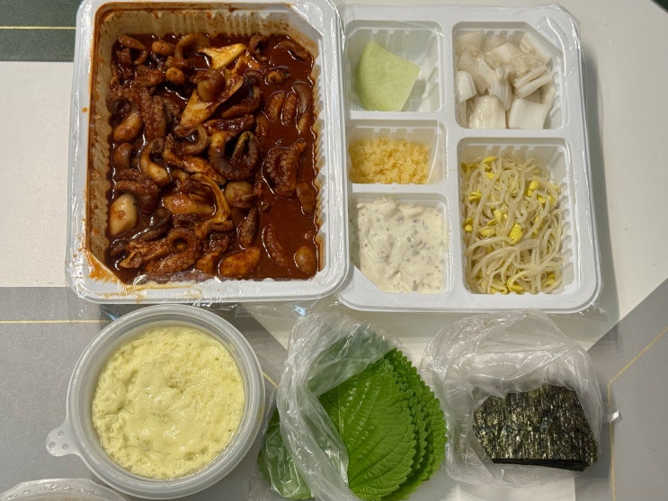  일산 매운맛 단골집, 오늘은쭈꾸미 포장 후기 | 볶음밥까지 완벽