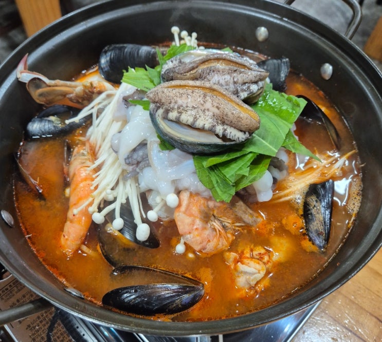  대부도칼국수 맛집 풍경 아기랑 부모님이랑