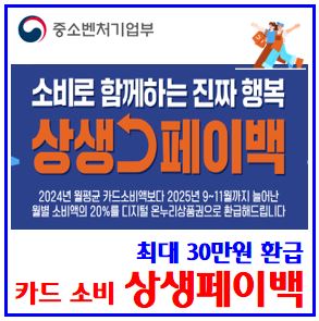  상생페이백kr 시행계획 (ft. 온누리상품권 환급) : 신청기간, 5부제, 홈페이지, 신용체크카드, 현금, 페이간편결제, 소비인정사용처, 가맹점, 복권, 편의점