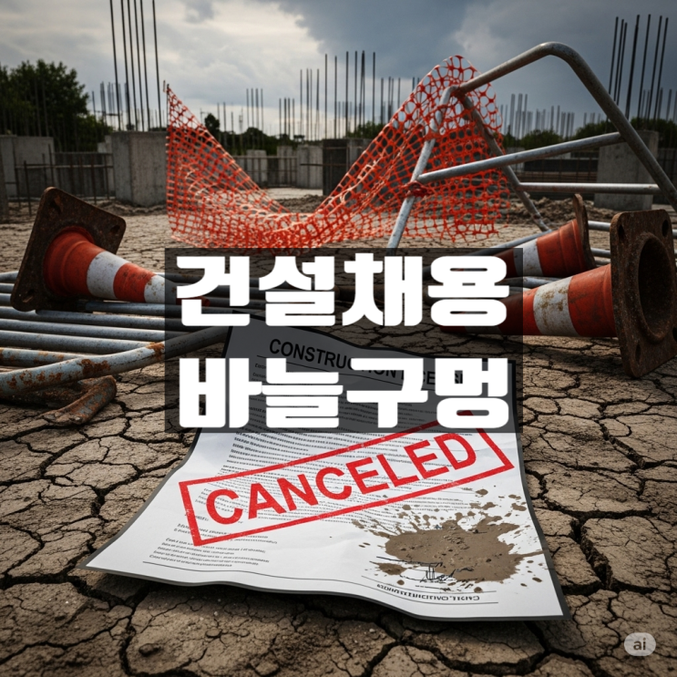 건설사 연이은 위기…채용시장은 바늘구멍