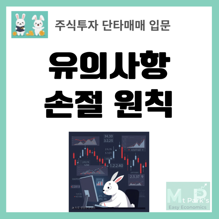  단타매매 초보자가 반드시 피해야 할 실수와 손절 원칙