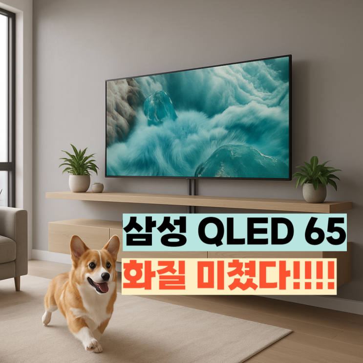  KQ65QF7DAFXKR 리뷰, 삼성 65인치 QLED 화질이 진짜 최고!