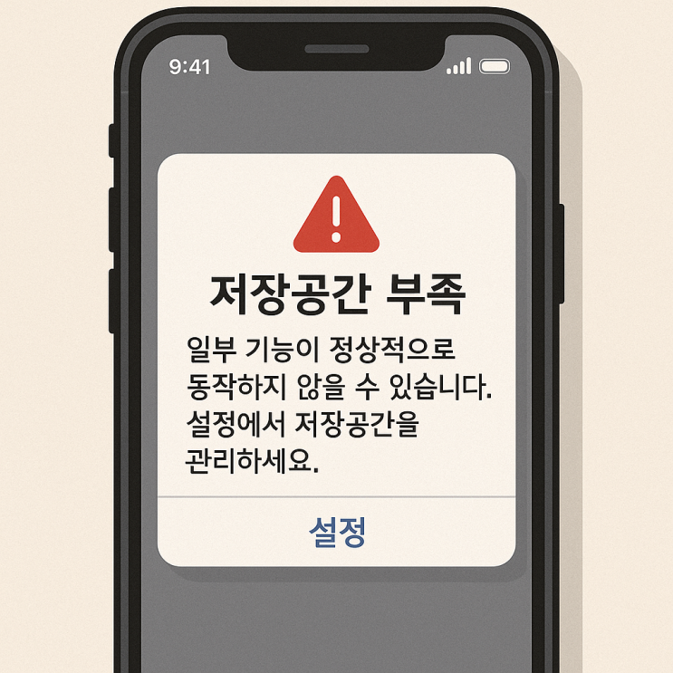  스마트폰 용량 부족할 때 사진·파일 정리 꿀팁