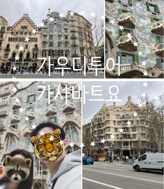  스페인 자유여행9일차 바로셀로나 가우디투어 코스1(카사바트요,카사밀라 예약방법 및 놓쳐서는 안되는 관람 포인트