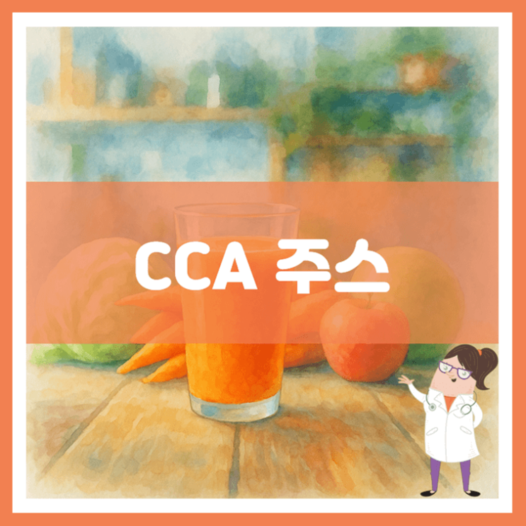  CCA 주스 효능 부작용 만드는 방법