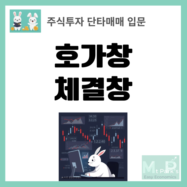  주식 단타매매 호가창 분석 기초: 체결창과 호가 잔량으로 매매 타이밍 잡기