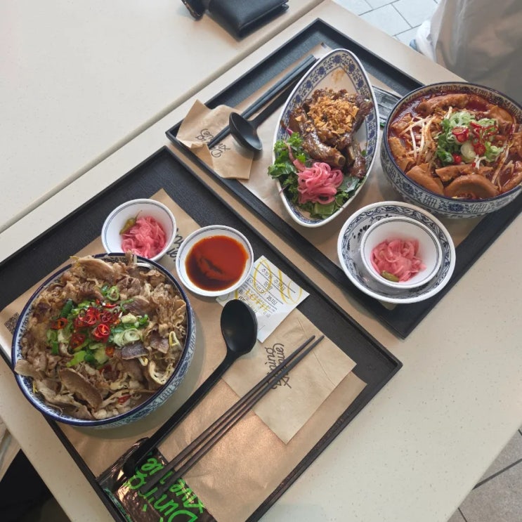  수원 타임빌라스 식당 다이닝 에비뉴 땀땀 줄서는 식당 콤보세트