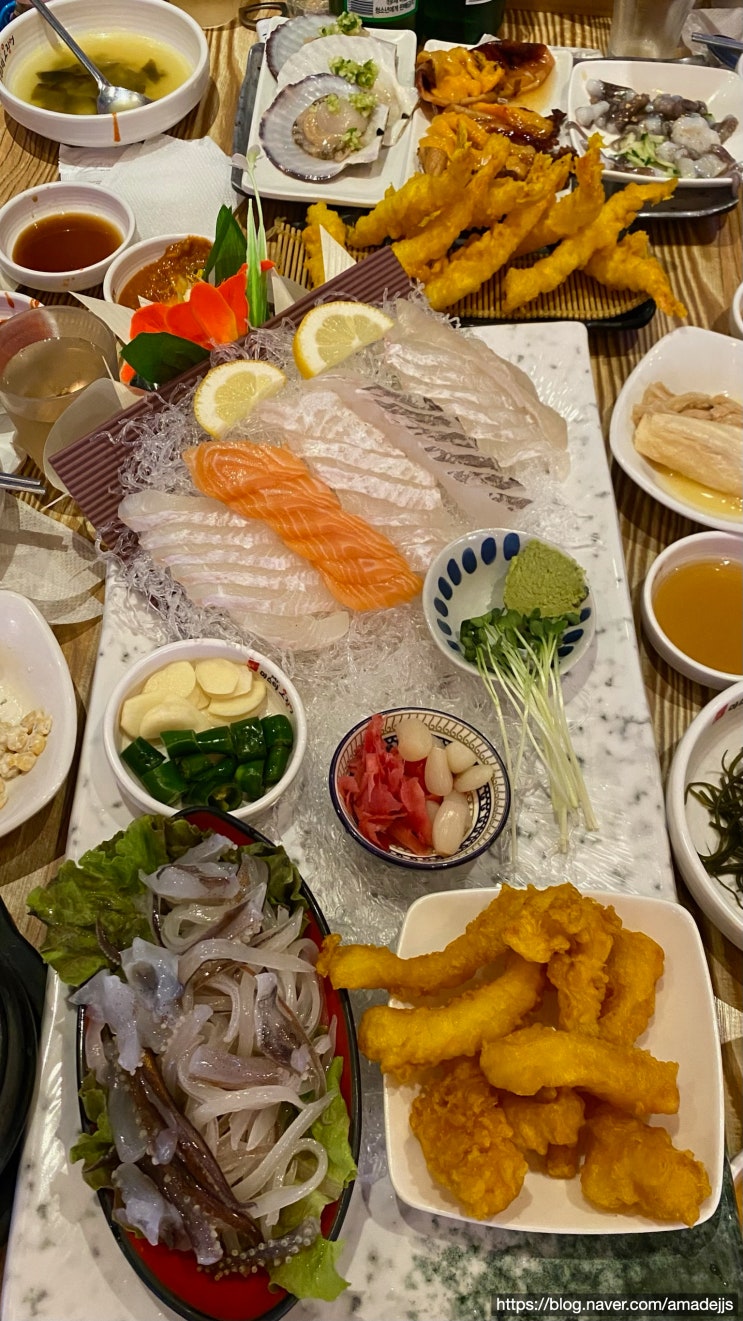  용인 보정동 맛집 미스터오징어 솔직후기 - 골프 뒤풀이로 딱!