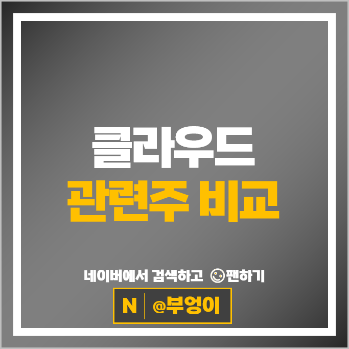 클라우드 4차산업 관련주 SK텔레콤 안랩 주가 SK 다우기술 주식